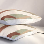 Abstract Art Tropical Leaves 11 Pillow Sham Gallery Image 3