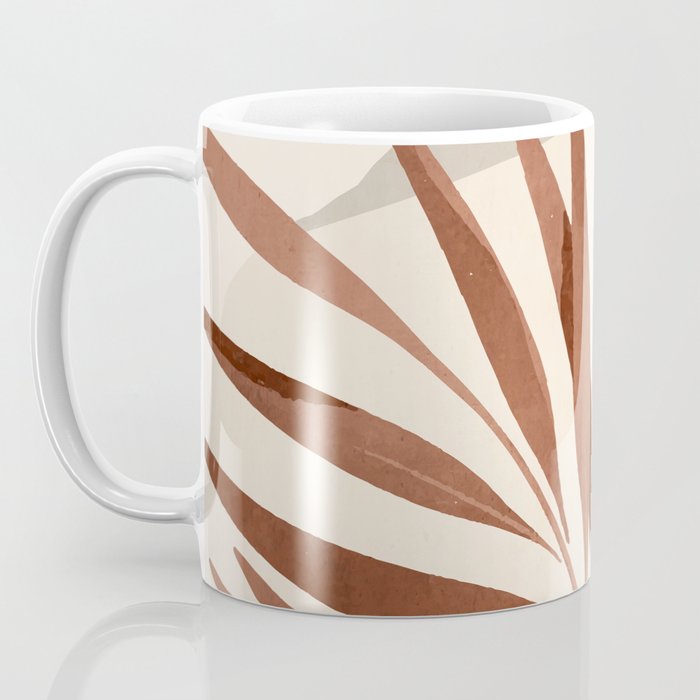 Abstract Art Tropical Leaves 11 Coffee Mug Gallery Image 3