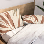 Abstract Art Tropical Leaves 11 Pillow Sham Gallery Image 2