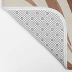 Abstract Art Tropical Leaves 11 Bath Mat Gallery Image 2