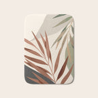 Abstract Art Tropical Leaves 11 Bath Mat Gallery Image 1