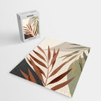 Abstract Art Tropical Leaves 11 Jigsaw Puzzle Gallery Image 2