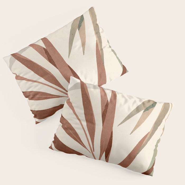 Abstract Art Tropical Leaves 11 Pillow Sham Gallery Image 3