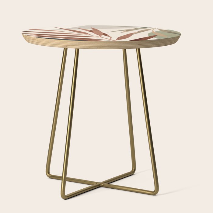 Abstract Art Tropical Leaves 11 Side Table Gallery Image 1