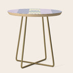 Bold colors block grid A Side Table Gallery Image 1