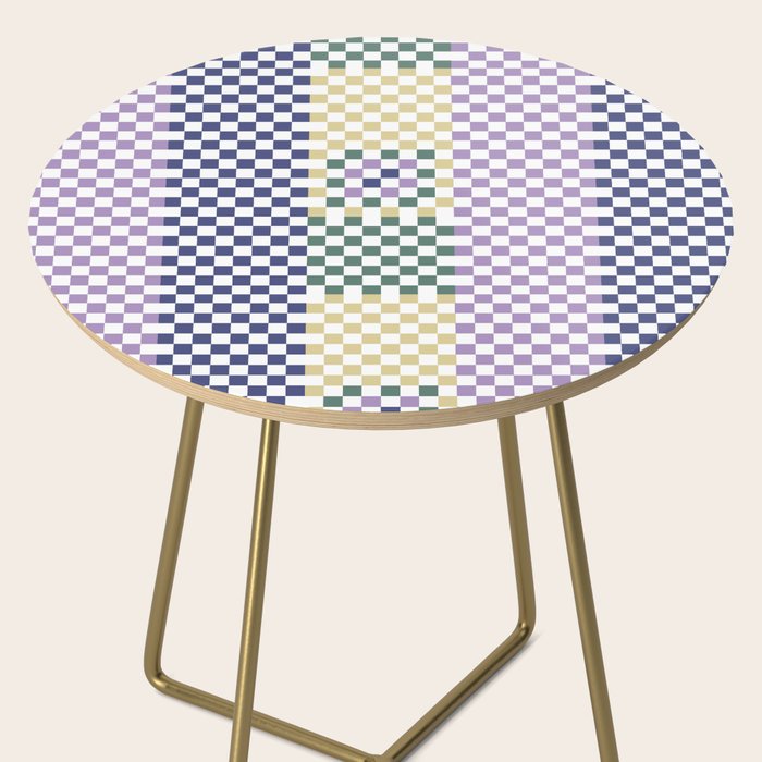Bold colors block grid A Side Table Gallery Image 2