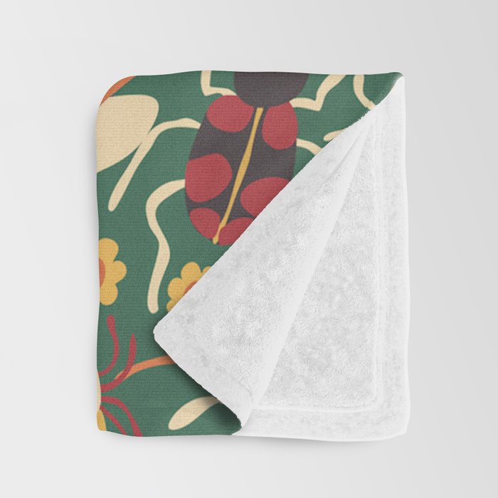 Insects Throw Blanket Gallery Image 3