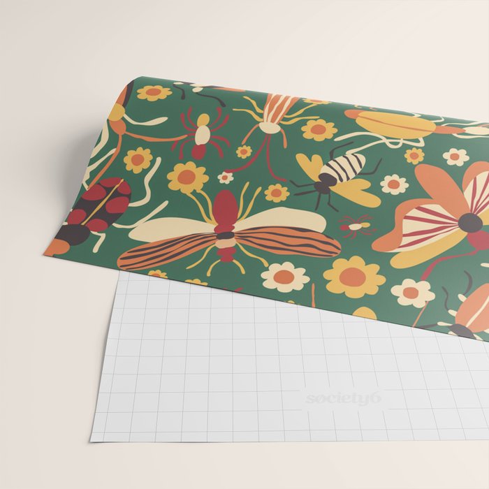 Insects Wrapping Paper Gallery Image 2