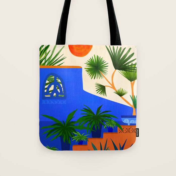 Southwest Desert Garden Landscape Tote Bag Gallery Image 1