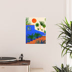 Southwest Desert Garden Landscape Poster Gallery Image 2