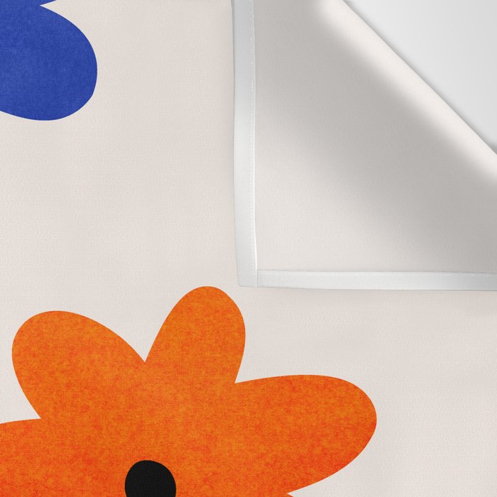 Lollipop Flowers Illustration Wall Tapestry Gallery Image 3