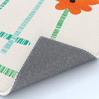 Lollipop Flowers Illustration Rug Gallery Image 4