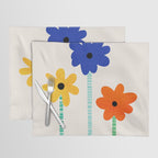 Lollipop Flowers Illustration Placemat Gallery Image 1