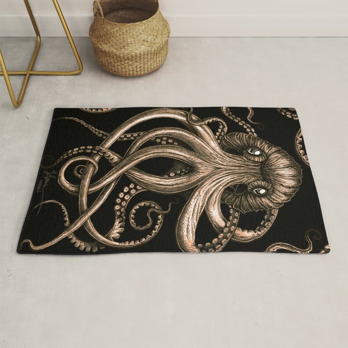 Bronze Kraken Rug Gallery Image 1
