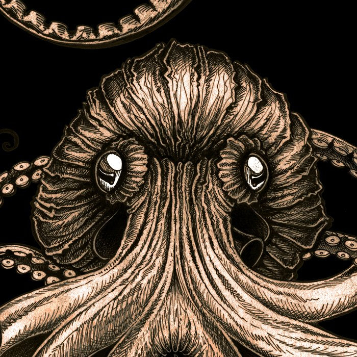 Bronze Kraken Coffee Mug Gallery Image 2