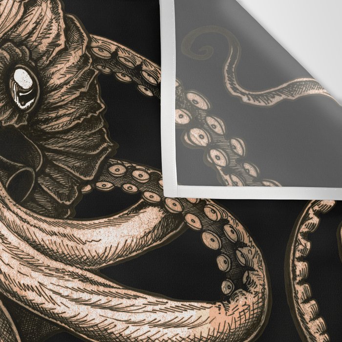 Bronze Kraken Wall Tapestry Gallery Image 3