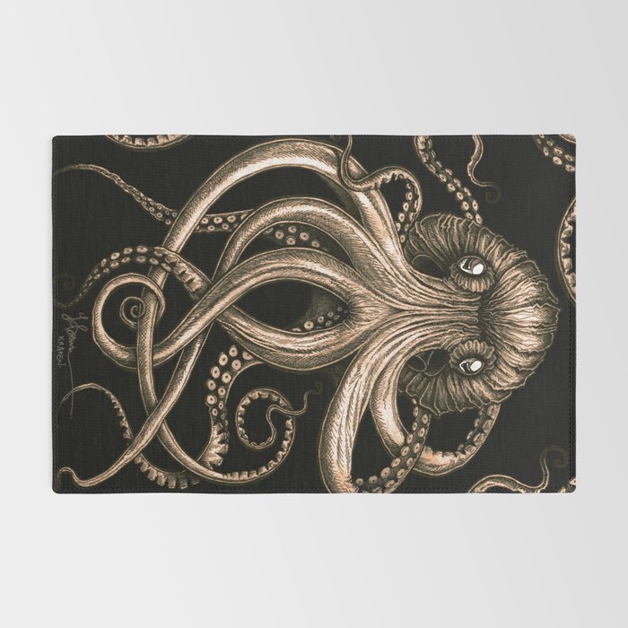 Bronze Kraken Rug Gallery Image 2