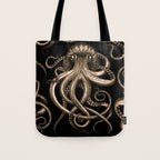 Bronze Kraken Tote Bag Gallery Image 1