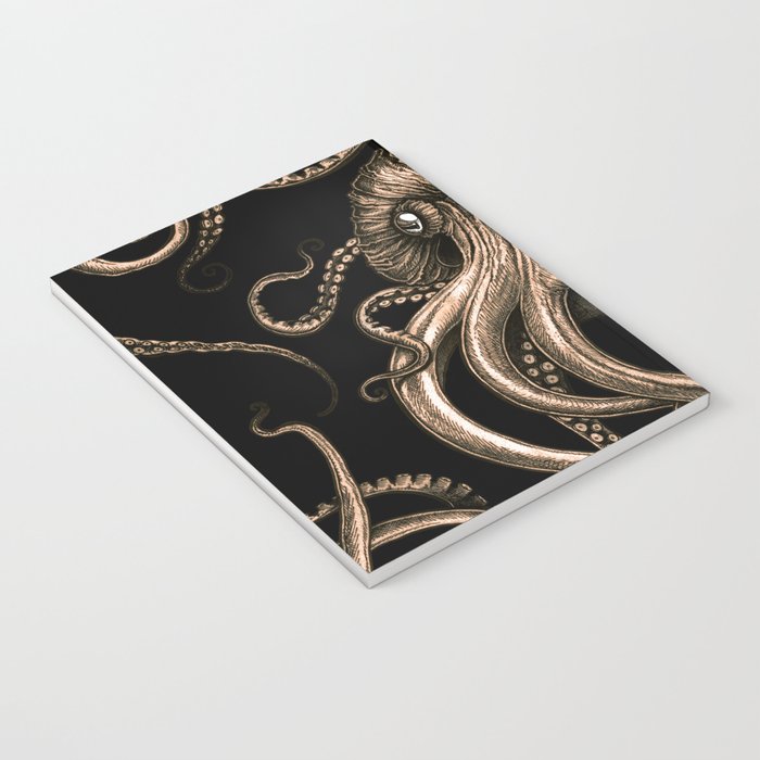 Bronze Kraken Notebook Gallery Image 3
