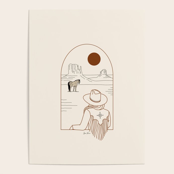 Lost Pony - Rustic Poster Gallery Image 1