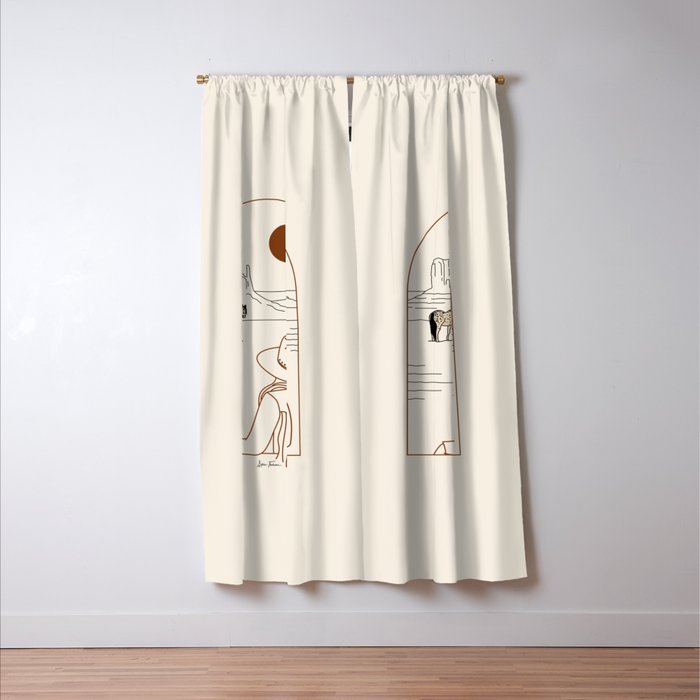 Lost Pony - Rustic Window Curtain Gallery Image 3