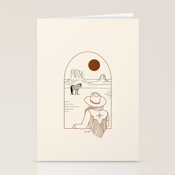 Lost Pony - Rustic Stationery Card Gallery Image 2