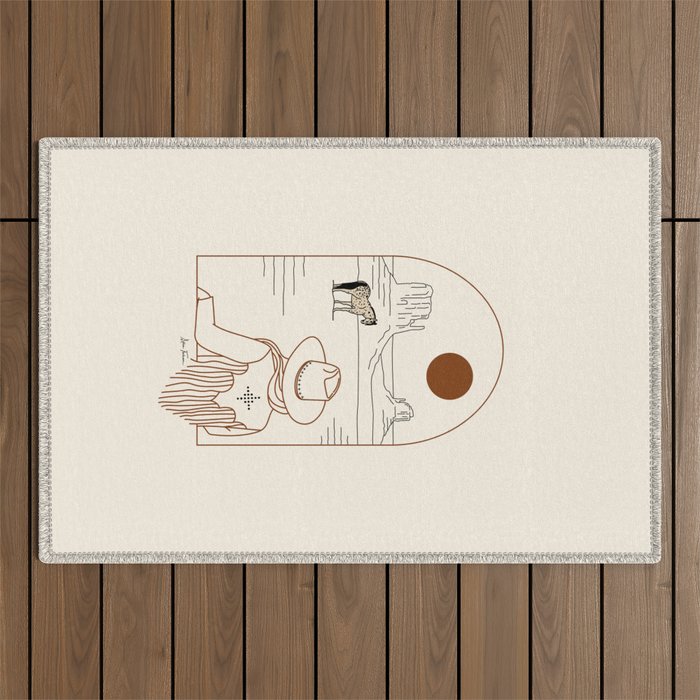 Lost Pony - Rustic Outdoor Rug Gallery Image 1