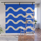 Sapphire Blue Ocean Waves Wall Mural Gallery Image 1