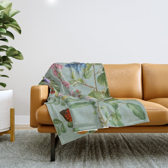 Butterfly Fling Throw Blanket Gallery Image 1