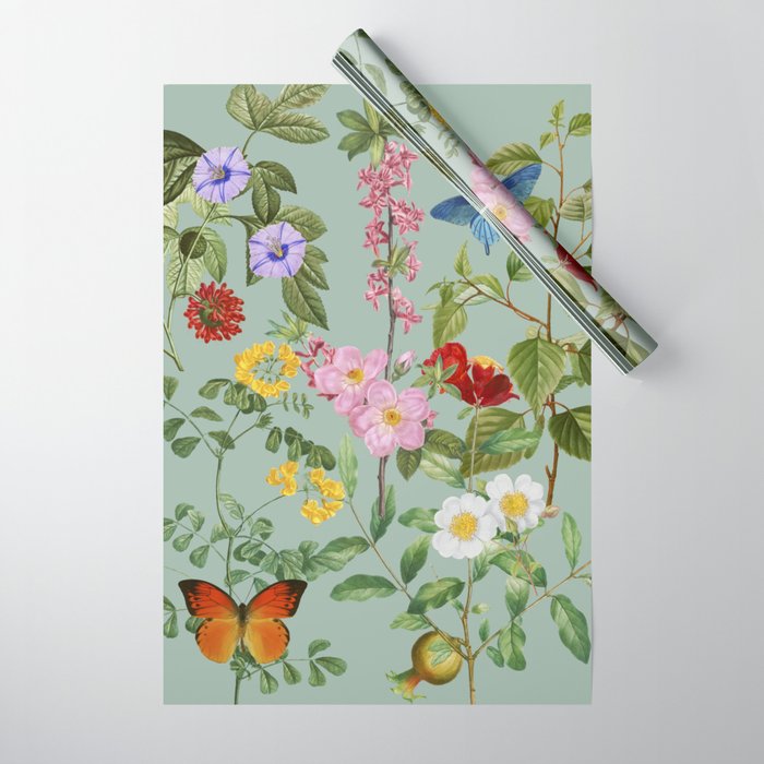 Butterfly Fling Wrapping Paper Gallery Image 1