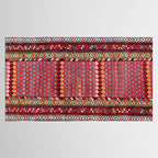 Kurdish Azerbaijan Northwest Persian Long Rug Print Tablecloth Gallery Image 2