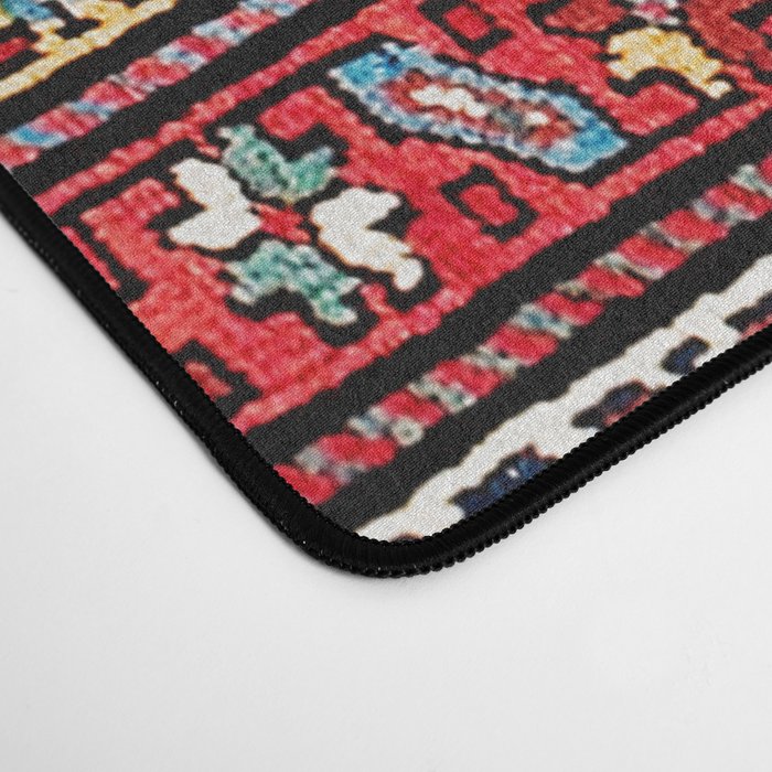 Kurdish Azerbaijan Northwest Persian Long Rug Print Desk Mat Gallery Image 4
