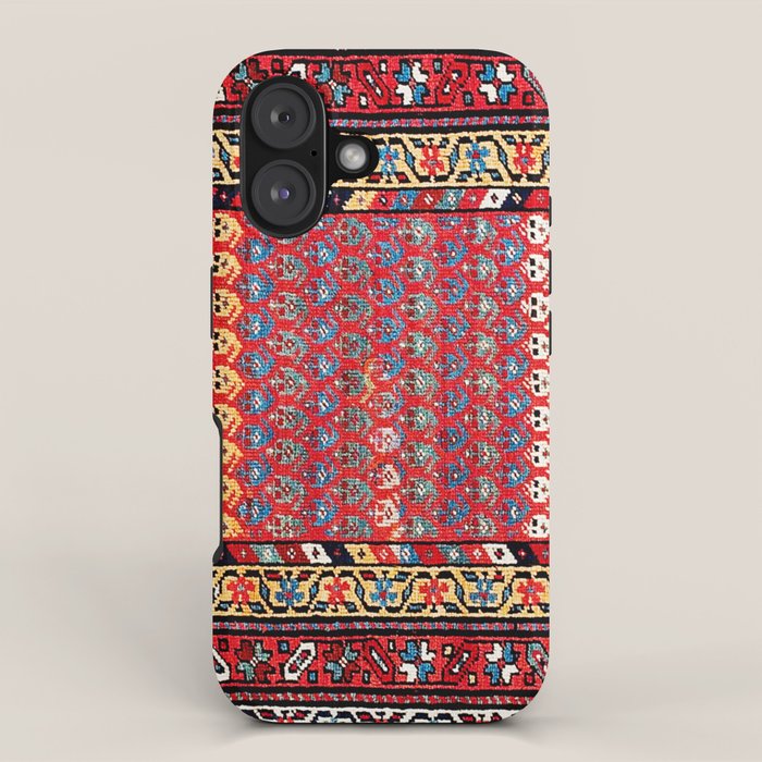Kurdish Azerbaijan Northwest Persian Long Rug Print iPhone Case Gallery Image 1