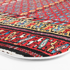 Kurdish Azerbaijan Northwest Persian Long Rug Print Bath Mat Gallery Image 3