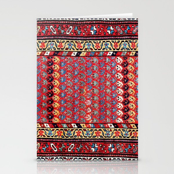 Kurdish Azerbaijan Northwest Persian Long Rug Print Stationery Card Gallery Image 2