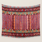 Kurdish Azerbaijan Northwest Persian Long Rug Print Wall Tapestry Gallery Image 4