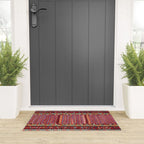 Kurdish Azerbaijan Northwest Persian Long Rug Print Welcome Mat Gallery Image 3