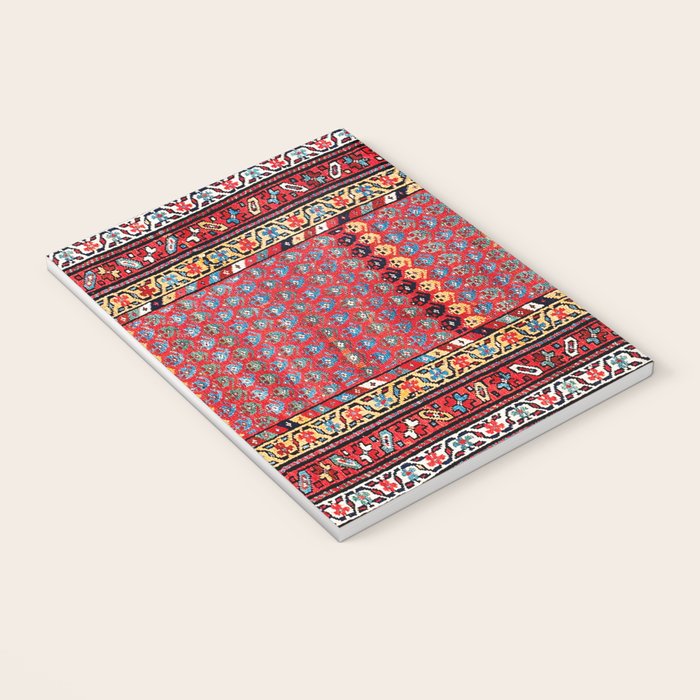 Kurdish Azerbaijan Northwest Persian Long Rug Print Notebook Gallery Image 3