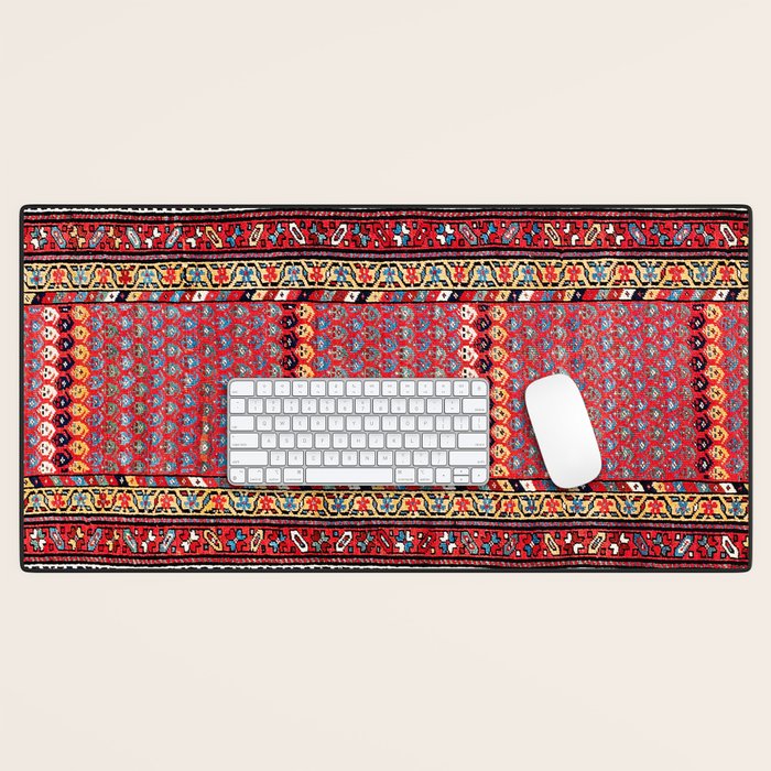 Kurdish Azerbaijan Northwest Persian Long Rug Print Desk Mat Gallery Image 1