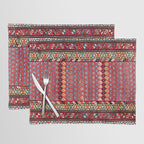 Kurdish Azerbaijan Northwest Persian Long Rug Print Placemat Gallery Image 1