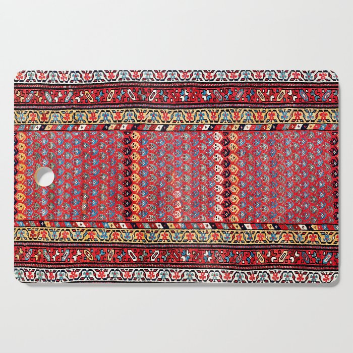 Kurdish Azerbaijan Northwest Persian Long Rug Print Cutting Board Gallery Image 1