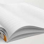 Foxes & Booms - Pink & Grey Notebook Gallery Image 2