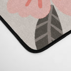 Foxes & Booms - Pink & Grey Desk Mat Gallery Image 4