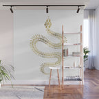 Snake Skeleton - Gold Wall Mural Gallery Image 1
