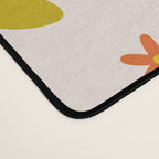 Rainbow Flower Print Desk Mat Gallery Image 4