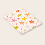 Rainbow Flower Print Notebook Gallery Image 2