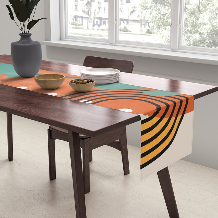 Lines of Nature 3 Table Runner Gallery Image 2