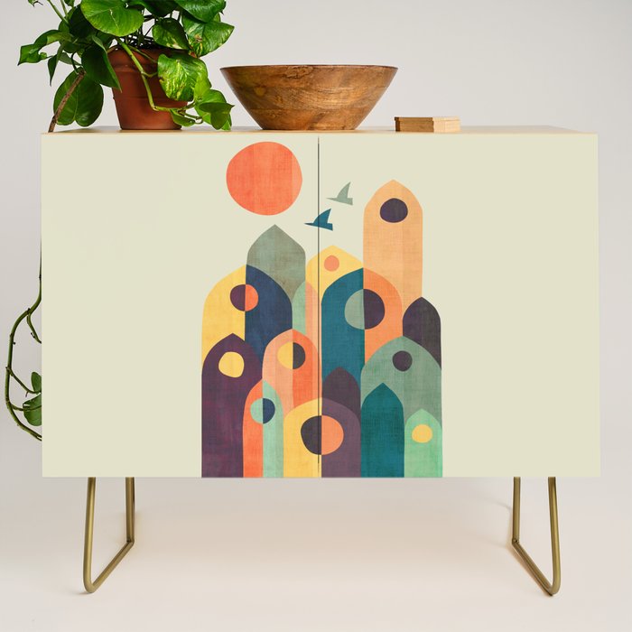 Ancient city Credenza Gallery Image 1
