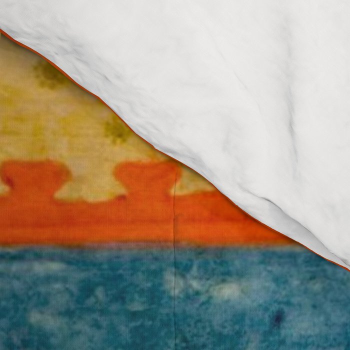 Hindola Raga (Spring Swinging) Indian Painted Illustration Comforter Gallery Image 4