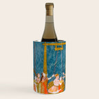 Hindola Raga (Spring Swinging) Indian Painted Illustration Wine Chiller Gallery Image 1